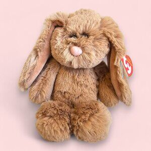 Ty Attic Treasures Bunni Bunny Rabbit Plush Stuffed Animal Brown w/ Tags 2017 8"